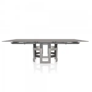 Mesa Imperial Extensible Madera/Cristal Bontempi