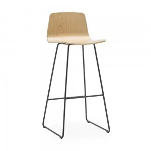 Taburete Varya Wood acero Inclass