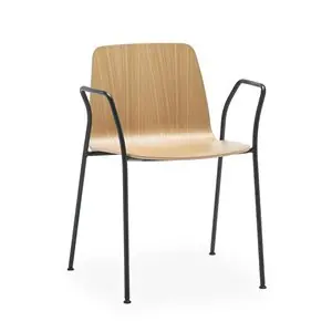 Sillón Varya Wood acero Inclass