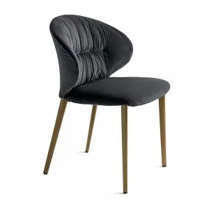 Silla Drop Acero Bontempi