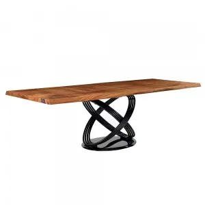 Mesa Fusión Rectangular Madera Bontempi