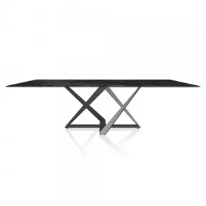Mesa Millennium Rectangular Cerámica/Mármol Bontempi