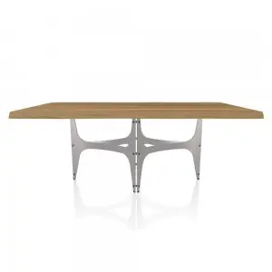 Mesa Universe Rectangular Madera/Mármol Bontempi