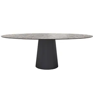 Mesa Totem elíptica Outdoor Sovet Italia