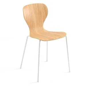 Silla Ears base cuatro patas metal Viccarbe