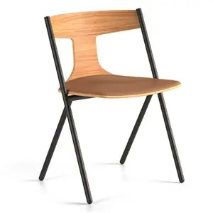 Silla Quadra tapizada Viccarbe