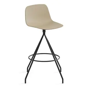 Taburete Maarten base giratoria Viccarbe
