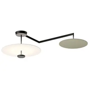 Lámpara techo Flat Doble Vibia