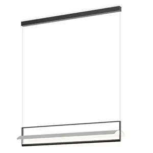 Lámpara suspensión Kontorno aluminio Vibia