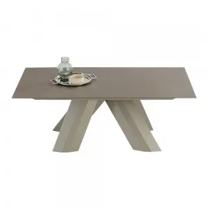 Mesa Twist Extensible Melamina/Mármol Ingenia