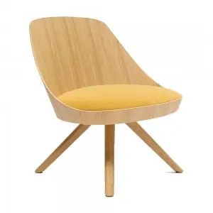Butaca Kaiak Lounge Spin Wood Enea