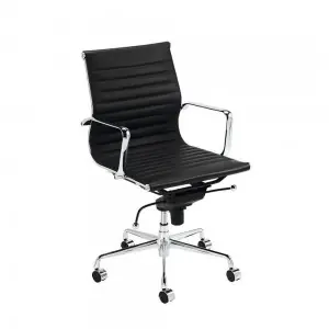 Silla operativa T190 Piel Respaldo medio Sidiz