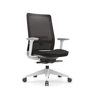 Silla operativa Mar White Black Solver Space - Muebles Lluesma