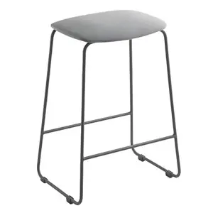 Taburete Bisell metal tapizado Treku
