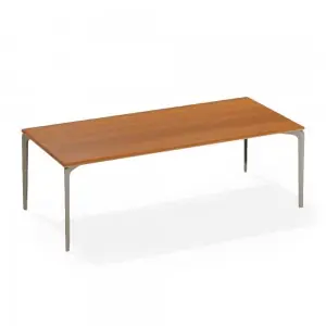 Mesa rectangular Iroko Allsize Fast