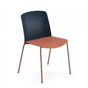 Silla Mixu polipropileno patas Arper
