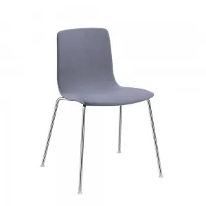 Silla Aava tapizada patas Arper