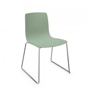 Silla Aava polipropileno patín Arper