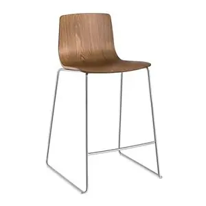 Taburete Aava madera patín Arper