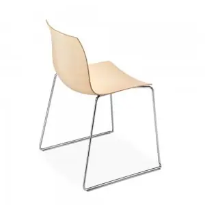 Silla Catifa 46 madera patín Arper