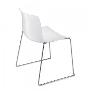 Silla Catifa 53 polipropileno patín Arper