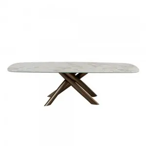 Mesa Style Redondeada Fija Tonin Casa
