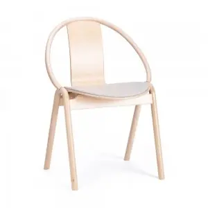 Silla Again tapizada Ton