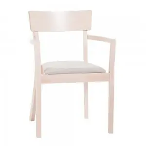 Sillón Bergamo tapizado Ton