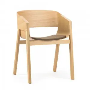 Sillón Merano tapizado Ton