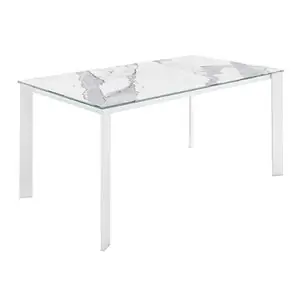 Mesa Aster Extensible Cerámica/Mármol Ingenia