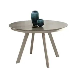 Mesa Brooklyn Redonda Cristal Ingenia