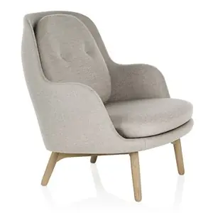 Sillón Fri patas madera Fritz Hansen
