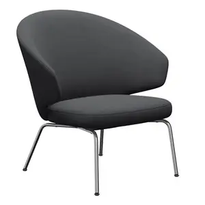 Sillón Let acero Fritz Hansen