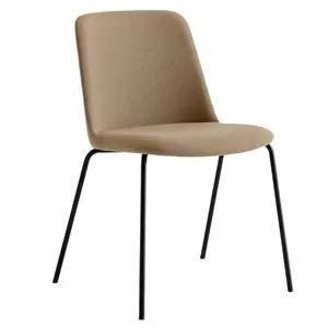 Silla Rely tapizada apilable &Tradition