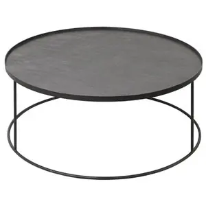 Mesa centro con tablero redondo Ethnicraft