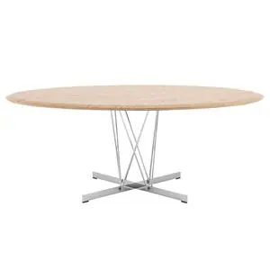 Mesa Viscount of Wood ovalada Kartell