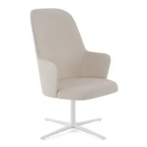 Sillón Aleta Executive giratoria Viccarbe