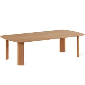 Mesa Fuste con cantos redondeados Viccarbe