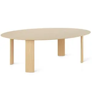 Mesa Fuste ovalada Viccarbe
