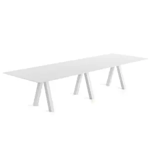 Mesa Trestle doble Outdoor Viccarbe