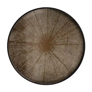 Bandeja Slice Mirror Bronze Ethnicraft