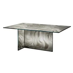 Mesa rectangular Liquefy Glas Italia