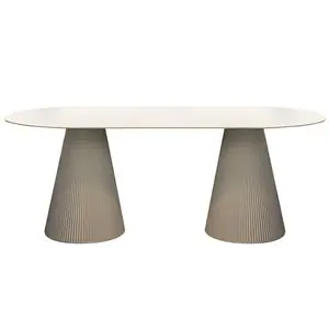 Mesa Gatsby doble ovalada Vondom