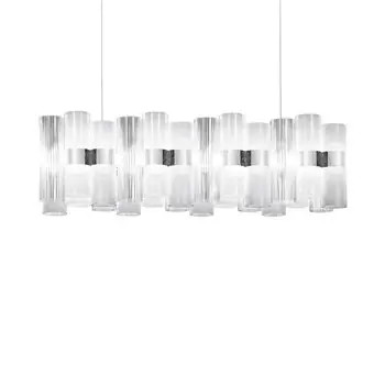 Lámpara suspensión La Lollo Linear Slamp