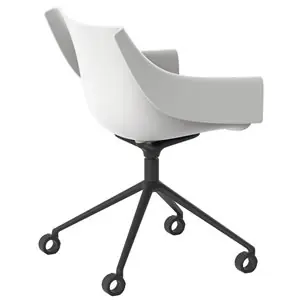 Sillón Manta giratorio con ruedas Vondom