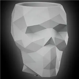 Macetero Light Skull Vondom