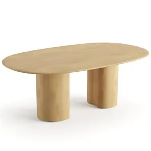 Mesa Ghia ovalada Arper