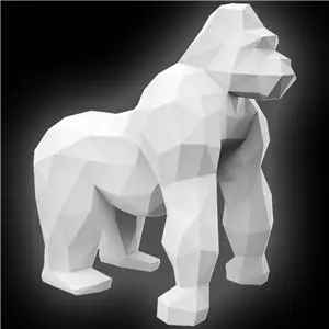 Escultura Origami Saru Light Vondom