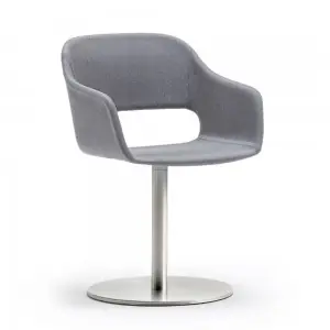 Sillón Babila giratoria tapizado Pedrali