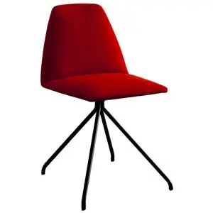 Silla Sila Trestle tapizada Sovet Italia
